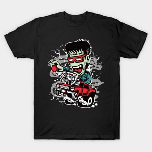 Frankenstein's Hot Rod T-Shirt